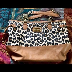 Betsey Johnson Leopard Print Purse